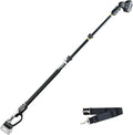 Extendable Pole for Cordless Electric Pruning Shear, Telescopic Pole 4.2-8.2 ft Extension for Gardening Tree Pruner Extended Cutting Reach for Professional Battery Secateurs Heavy Duty