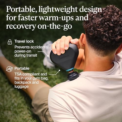 TheraGun Therabody Mini Plus Massage Gun + Heat | Faster Recovery On-the-Go