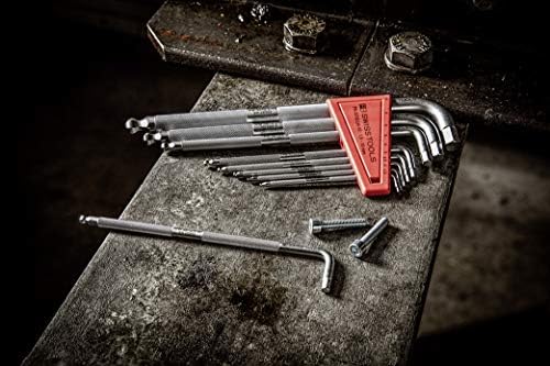 PB SWISS TOOLS Hex Key Set L-Wrenches For Hexagon Socket Screws Long Type 211H-10CN