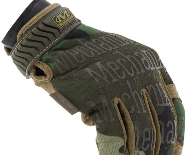 Mechanix Wear - Original Woodland Camo Tactical Gloves (Small, Camouflage)