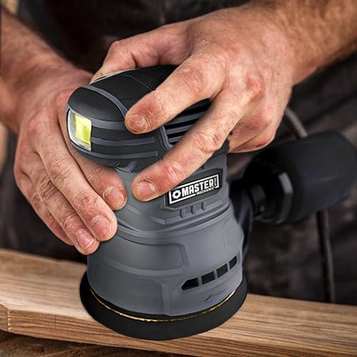 Master Mechanic S1B-JM-17 Random Orbit Sander, 2.5-AMP Motor, 5-in. - Quantity 1
