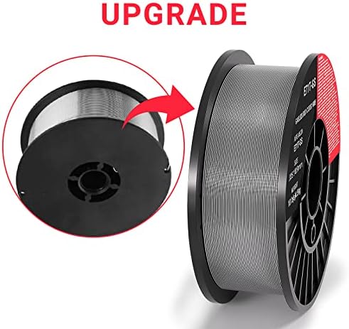 Flux Core Mig Wire, Mild Steel E71TGS.035-Diameter, 10-Pound Spool (0.035-Inch10 LB)