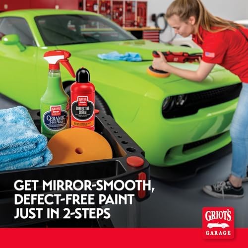 Griot's Garage 11558 G9 Orbital 2 Step Ceramic Kit for Car Polishing