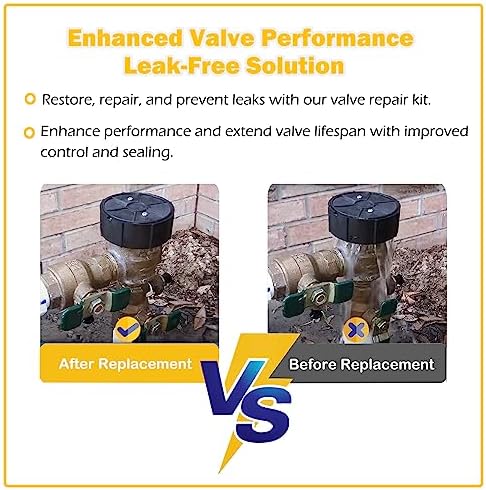 Replace for Watts RK 800M4-T 0887728 Replacement Repair Kit fits for 1" 800M4 and LF800M4 Pressure Vacuum Breaker Total Repair Kit 1" Pressure Vacuum Breaker