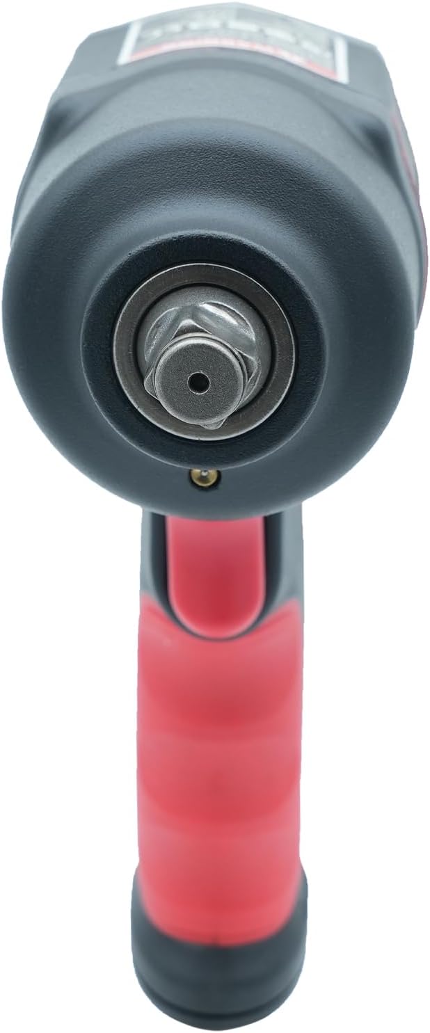 BESWELL® BW-112BN 1/2-Inch Air Impact Wrench with 1180 Ft-Lbs Max Torque | FAST & POWERFUL: Twin hammer impact wrench delivers fast, high-torque power for auto repair, tire changes & body shop
