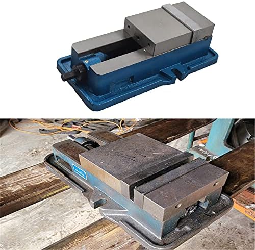 6In x 5.9In CNC Milling Machine Vise Lockdown Bench Vise, Without Base Clamp Vise, High Precision Clamping