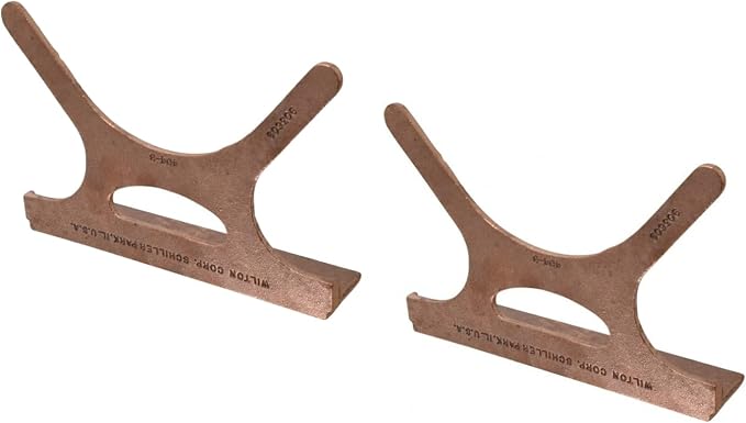 Wilton 8" Copper Vise Jaw Caps (404-8)