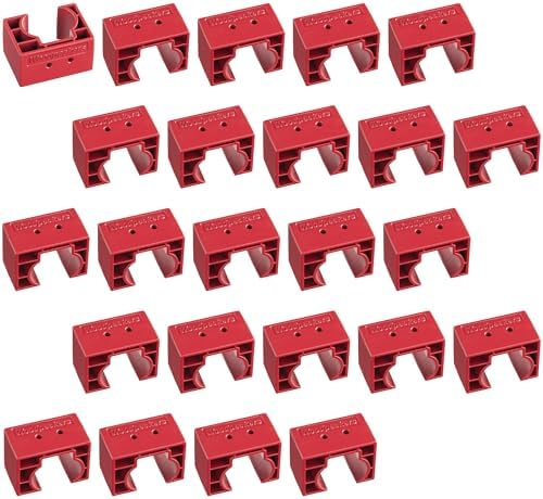 Woodpeckers Universal Clamp Bridges 24-Pack, Stack & Cross Clamps for Complex Glue-Ups, Works with Pipe, Parallel Jaw, Bar & F-Clamps, Improves Alignment & Pressure, Made in USA UCB-23X2