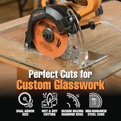 POWERTEC Glass Cutting Disc for Angle Grinder (14030-P5)