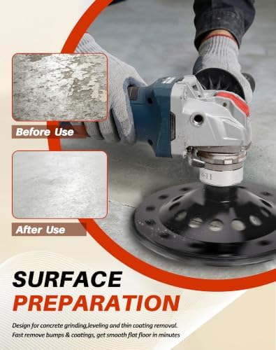 7" Diamond Cup Wheel for Surface Grinding & Leveling and Material Removal