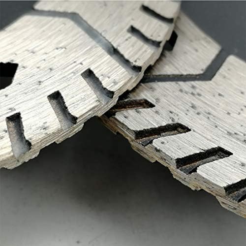SHDIATOOL Granite Turbo Cutting Blades Two-In-One Design Cut Grind Sharpen Marble Concrete and Bricks Set of 2 Pieces 4.5 Inch and 5 Inch