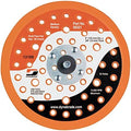 Dynabrade (56321) 6"" (152 mm) Diameter Vacuum Disc Pad, Orange Color | Hook-Face, 52 Holes Multi-Hole Patterns Compatible with Dynabrade Mesh Abrasive Discs