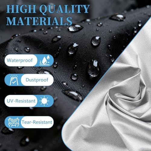 COSHNIBI Welding Cart Cover,Heavy Duty 3 Layers Welder Cart Covers,Suitable for Tig Mig Welder Carts & Plasma Cutter Rolling Welding Carts,37" L x 18" W x 47" H(Cover Only)