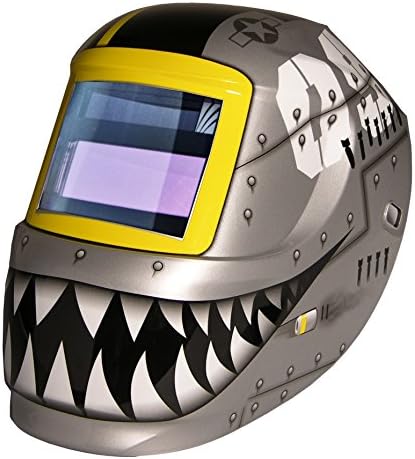 ArcOne 1000F-0171 Professional Grade Carrera Welding Helmet Shell with 1000F Auto-Darkening Filter, Fighting Tiger