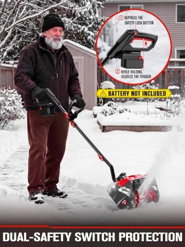 HEINPRO Cordless Snow Shovel Compatible with Milwaukee M18 Battery