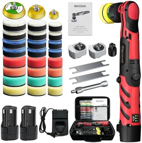 Cordless Mini Polisher, DA&RO Mini Car Buffer Polisher