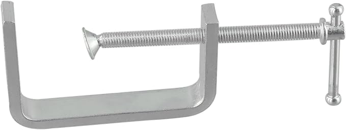 Stainless Steel C Clamps, 0-100 Mm 4 Sizes C Clamp, Heavy Duty Woodworking Clamp With Wide Jaw Openings For Carpentry Woodwork Building Wood, Plastic, Stone, Metal Stable Clamping(0-85mm)