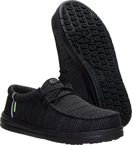 HEYDUDE Men's Wally Work CT | Water-Repellent, Slip Resistant Work Shoe