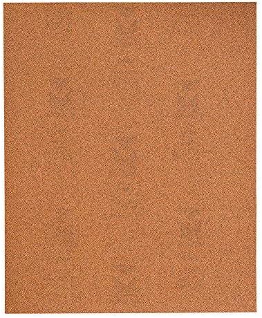 Mercer Industries 205120C - 9 x 11 Garnet Paper Sheets, Grit 120C (100 pack)