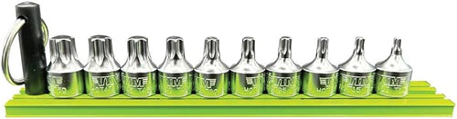 10 PIECE HALF CUT STUBBY TORX SET ON MAGRAIL