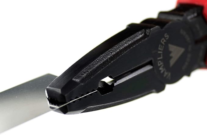 VAMPLIERS "Brute" World's Best Screw Extraction Pliers VT-002-6, Remove Stripped/Rusted/Stuck/Specialty Screws Nuts/Fasteners + VAMPLIERS VT-001-7SJ Best 7" Slip Joint Screw Extraction Pliers