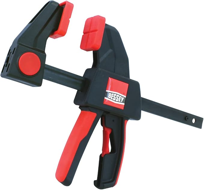 BESSEY EHK SERIES - 300 lb Clamping Force - 36 in - EHKL36 Trigger Clamp- 3.125 in. Throat Depth - Wood Clamps, Tools, & Equipment for Woodworking, Carpentry, Home Improvement, DIY