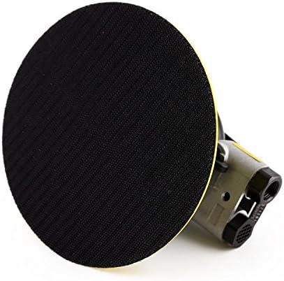 Professional Air Random Orbital Palm Sander 6-inch Heavy Duty Dual Action Pneumatic Sander with 1PC Plate
