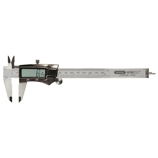 General 147 6" Fraction & Digital Fractional Caliper