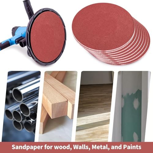 30 Pack 12 Inch Sanding Discs 12“Hook and Loop Sandpaper