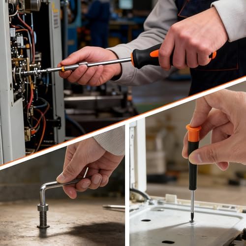 CARTMAN 150PCS 8V Cordless Drill Hand Tool Set, Orange Household Repair Kit