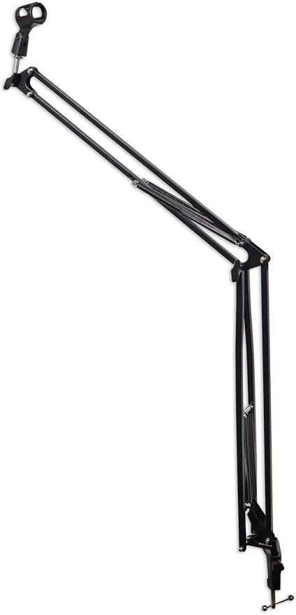 Rockville DMS40 40" Adjustable Mic Boom Arm with iStand 22 Tablet Holder