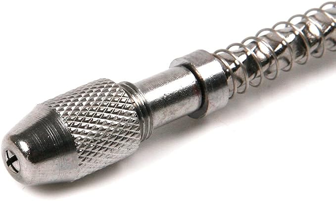 Replacement Part For Mini Pin Vise Wood Spiral Hand Push Drill Chuck For Micro Drill Bit Jewelry Tool With 20 PCS 0.3