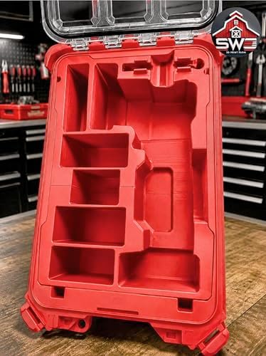M12 FUEL Detail Sander 2531-20 Insert Organizer Compatible with Milwaukee Packout 48-22-8435