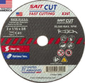 United Abrasives/SAIT 23040 Cutoff Wheel 3"X 1/16"X 3/8" (A36T)
