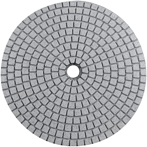 7 Step 7" Wet Diamond Polishing Pads Abrasive Set, Great for Granite Travertine Marble Stone