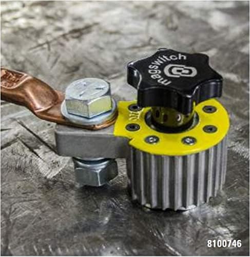 Magswitch 800 Amp Switchable Magnetic Welding Ground Clamp - Maximum Duty On/Off Grounding for Heavy Fabrication