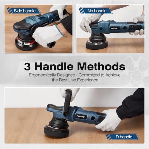 Buffer Polisher, 15mm Dual Action Random Orbital Polisher