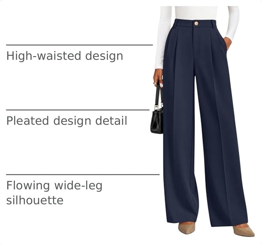ZESICA Women's 2026 Business Casual Work Office Dress Pants