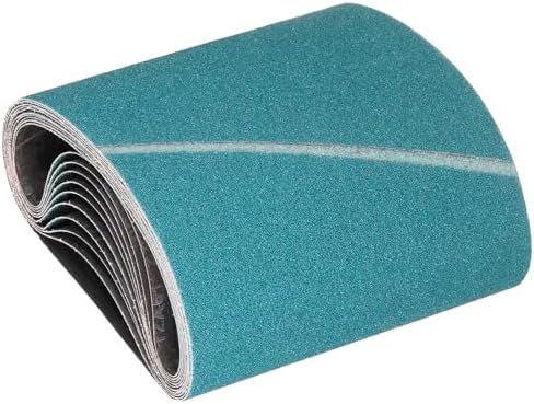 10 Pcs Sanding Belts 11-7/8 x 31-1/2 Inch 36 Grit Zirconia