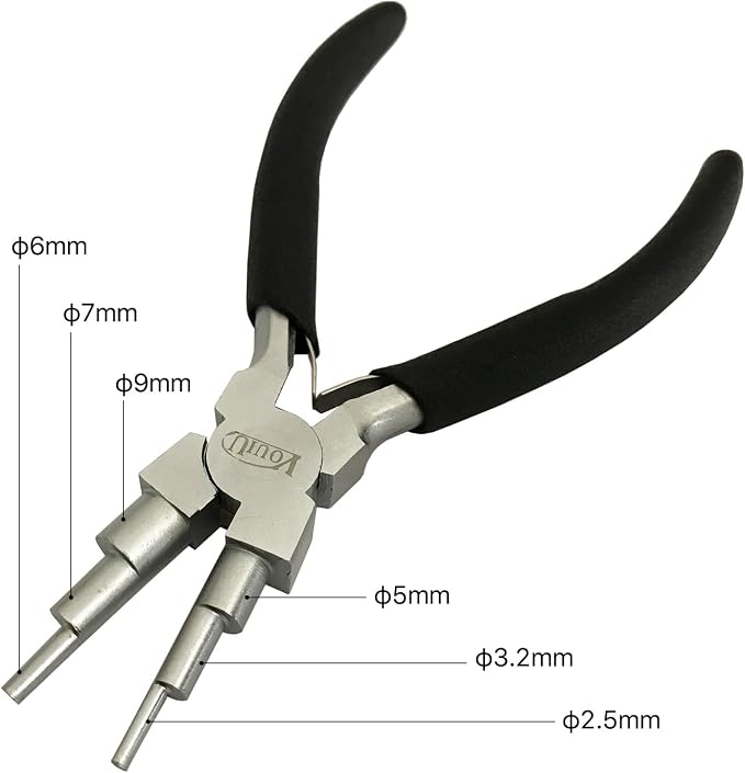 vouiu 10-Piece Jewelry Pliers Set Jewelry Making Tools