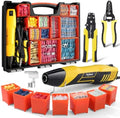 3-In-1 Heat Gun Kit with 750Pcs Heat Shrink Wire Connectors with Storage Box