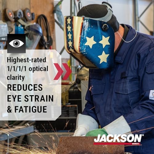 Jackson Safety Insight Auto Darkening Welding Helmet, ADF Hood - ANSI Z87.1