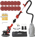 POPULO Drywall Sander with Vacuum, Electric Wall & Ceiling Sander, 800-1800 RPM Variable Speed, Foldable 9-Inch Drywall Vacuum Sander for Drywall Finishing, Popcorn Ceiling Removal & Wall Sanding