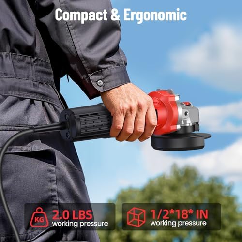 Angle Grinder 4-1/2 inch, 1200W Power Grinder Tools