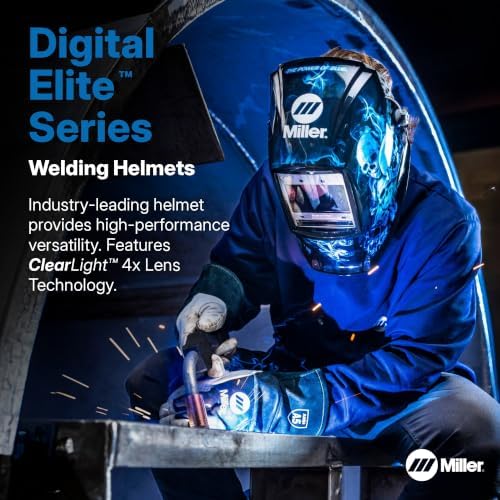 Miller Digital Elite™ Welding Helmet, ClearLight™ 4x, Lucky's Speed Shop™