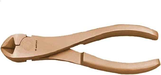 WEDO Diagonal Cutting Pliers, Side-cutting Pliers, Side Cutter, Length 150mm, Length 6 inch, Beryllium Copper, Non-Sparking, Non-Magnetic, DIN Standard, BAM & FM Certificate