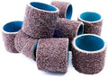 Benchmark Abrasives 1-1/2" x 1-1/2" Non Woven Surface Conditioning Sanding Bands, Spiral Bands Rotary Sander for Drill & Die Grinder, Metal Polishing Sanders for Woodworking Tool (10 Pack) - Medium
