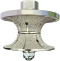 V40J 1-1/2 inch Diamond Full Bullnose Profile Wheel Diamond Hand Profiler Router Bit Wheel with 5/8-11 Thread for Grinder Polisher Granite Marble Concrete and Countertop Edge Shaping