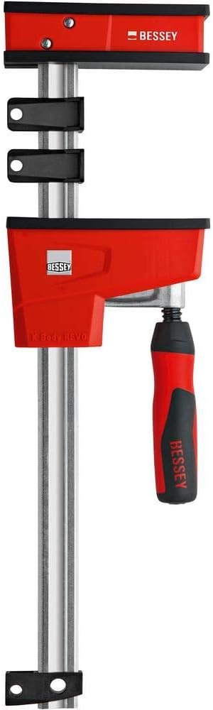 BESSEY KRE3550, 50 In., Parallel Clamp, K Body REVO Series - 1700 lbs Nominal Clamping Force , Spreader, and Woodworking Accessories - Clamps and Tools for Woodworking, Cabinetry, Case Work