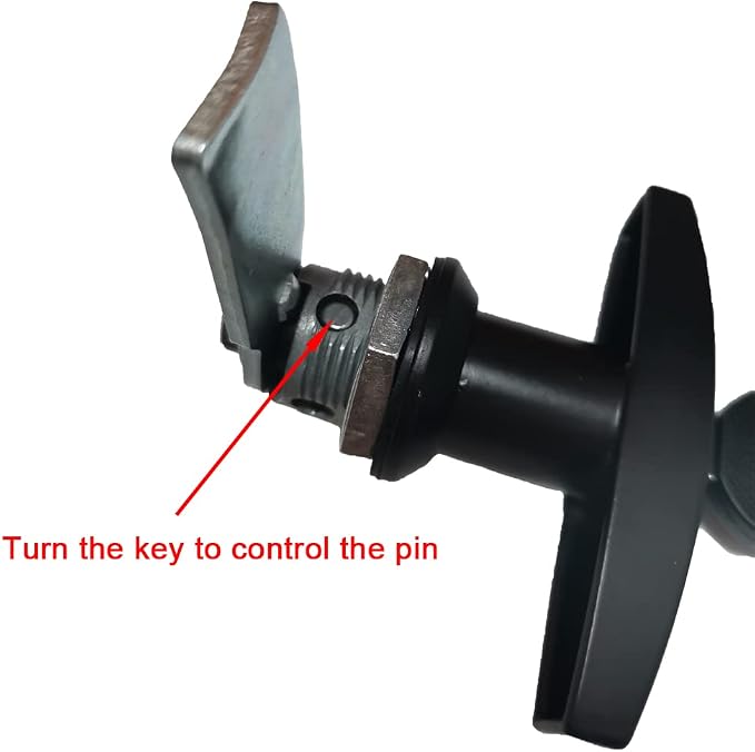 CYDZSW 4Pcs T-Handle Cabinet Locks with Keys,RV Truck Storage Drawer Cam Cylinder Lock for Adults,Craftsman File Cabinet Tool Box Mailbox Vending Machine Lock Replacement